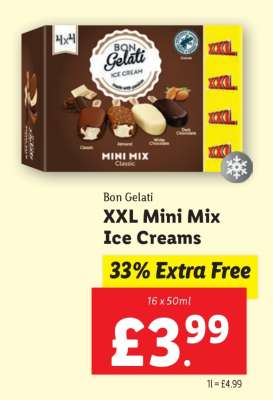Bon Gelati XXL Mini Mix Ice Creams
