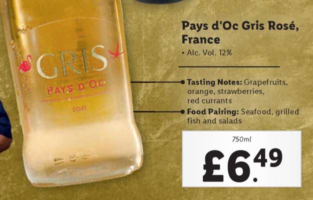 Pays d'Oc Gris Rosé, France