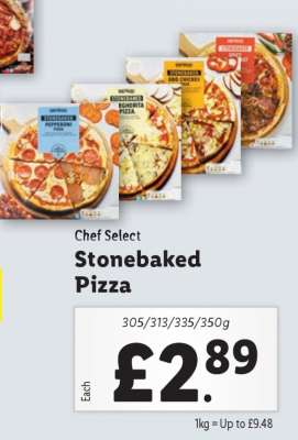Chef Select Stonebaked Pizza
