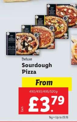 DELUXE Sourdough Pizza