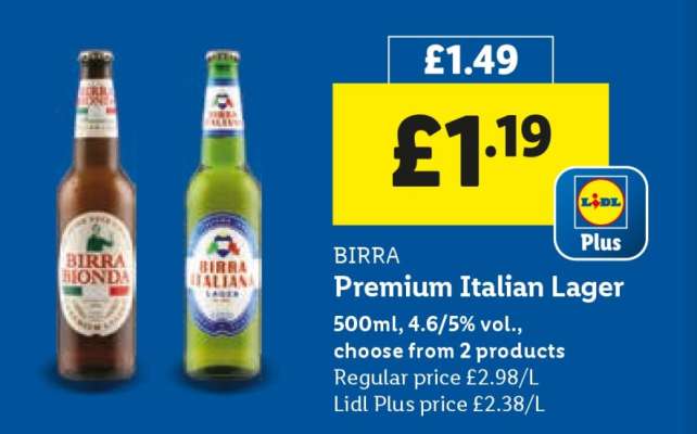 BIRRA Premium Italian Lager
