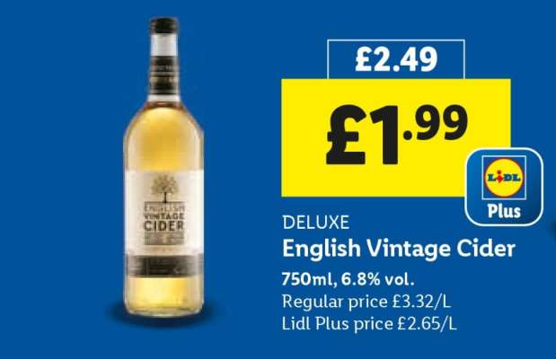 DELUXE English Vintage Cider