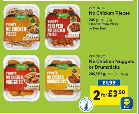 Vemondo No Chicken Pieces