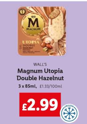 Magnum Utopia Double Hazelnut