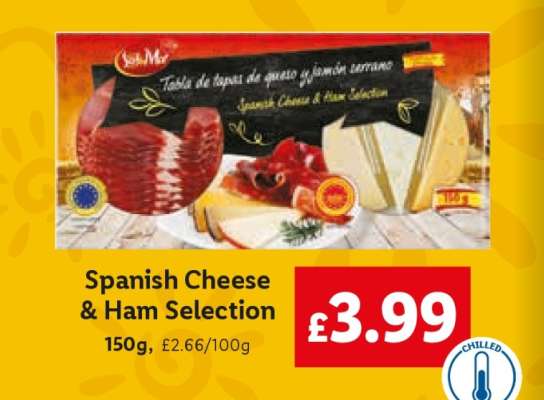 Spanish Cheese & Ham Selection