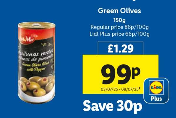 Green Olives