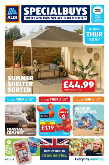 Aldi offer  - 03/07/2025 - 06/07/2025.