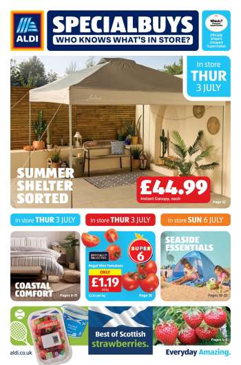 Aldi offer  - 03/07/2025 - 06/07/2025.