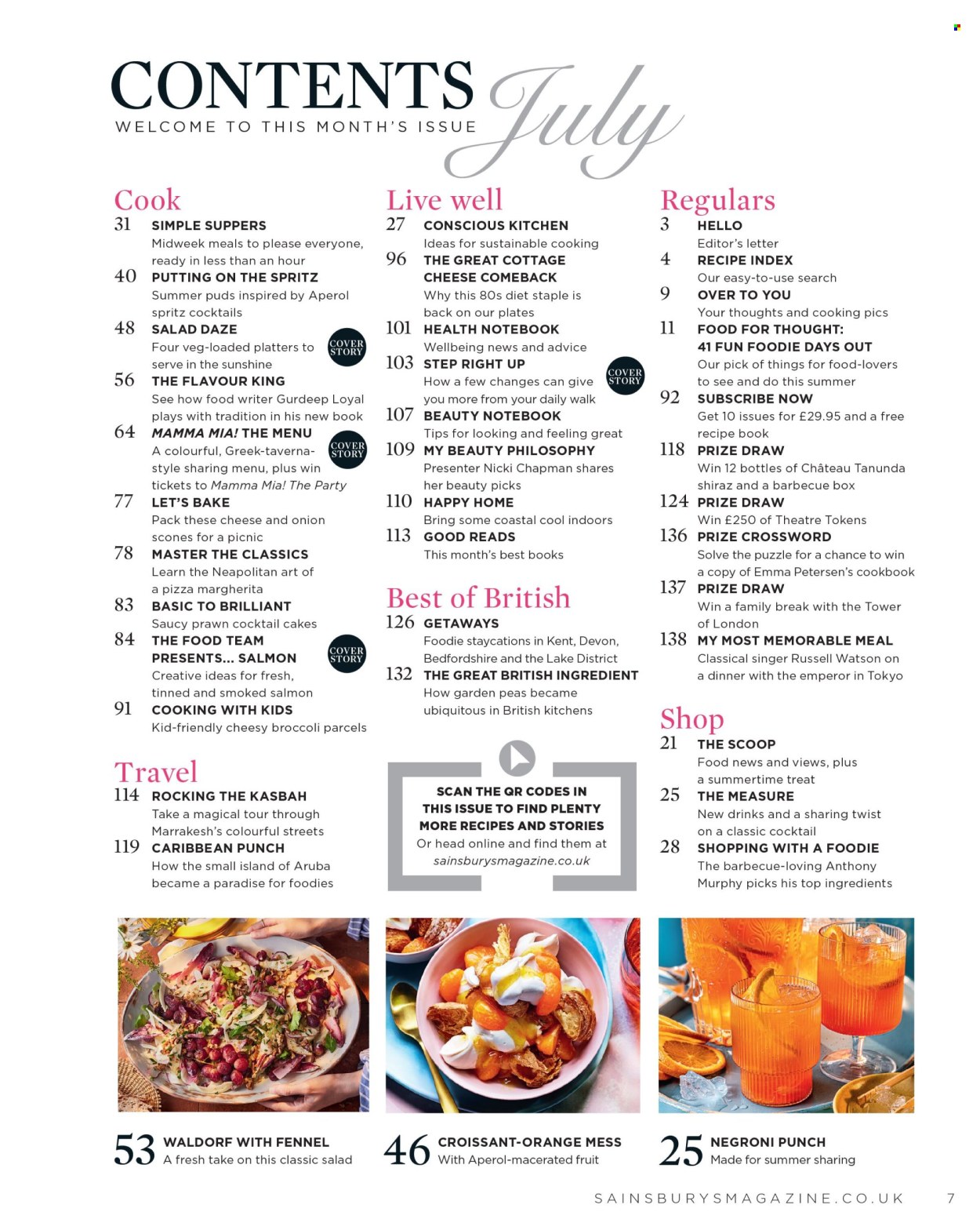Sainsbury's offer. Page 7