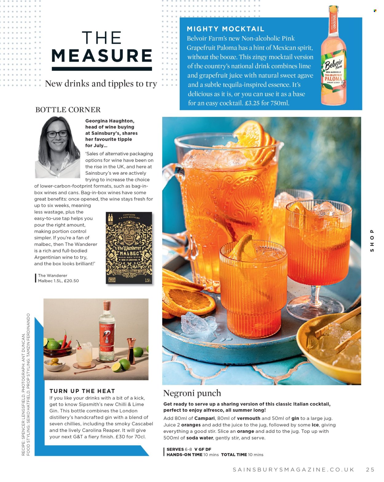 Sainsbury's offer. Page 25