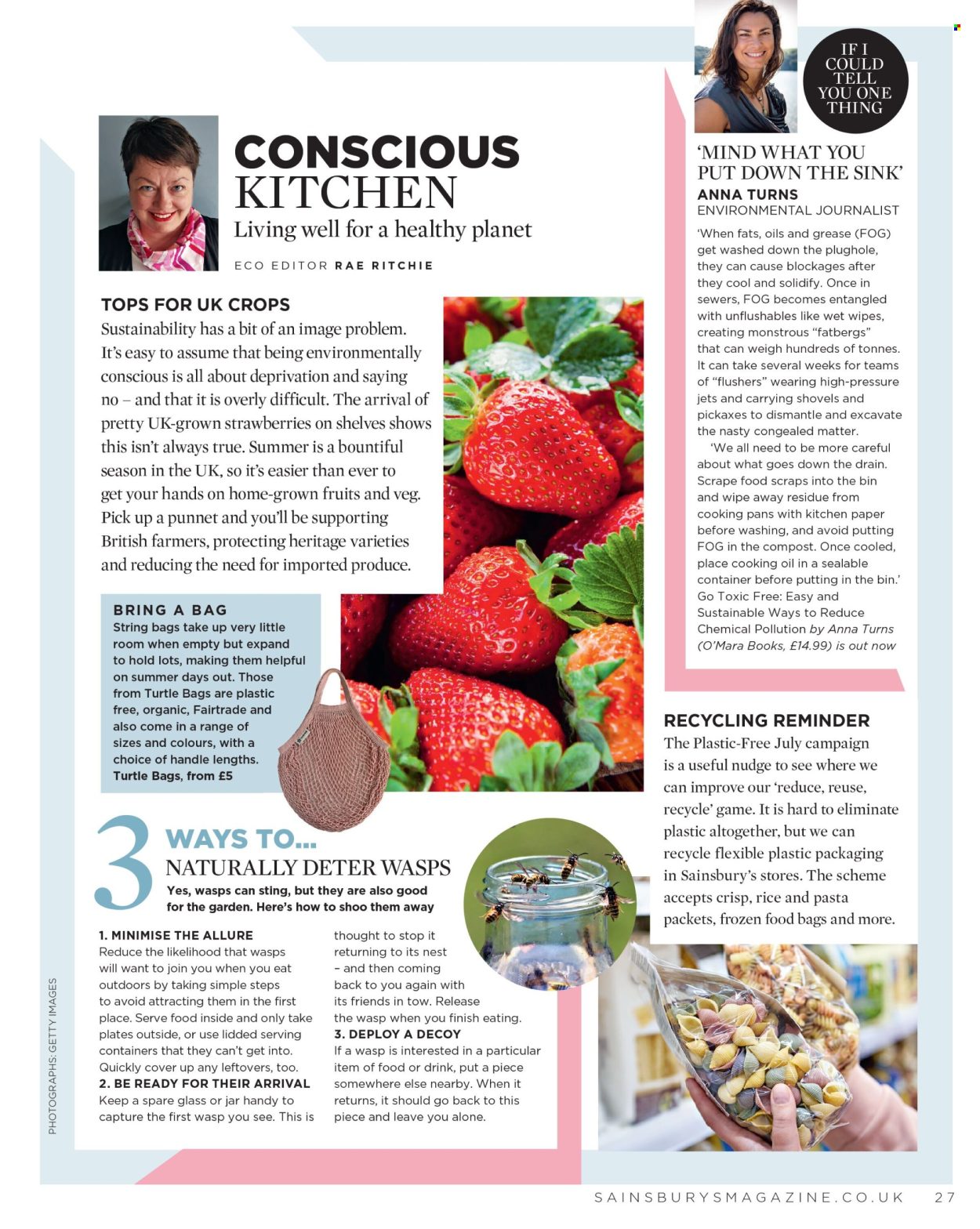 Sainsbury's offer. Page 27