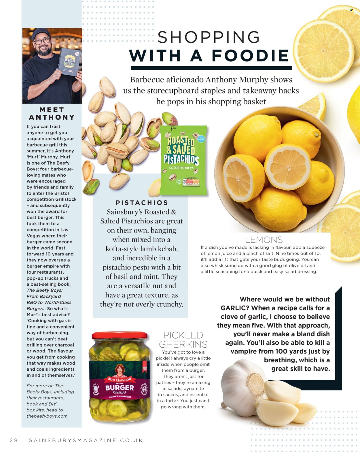 Sainsbury's offer. Page 28
