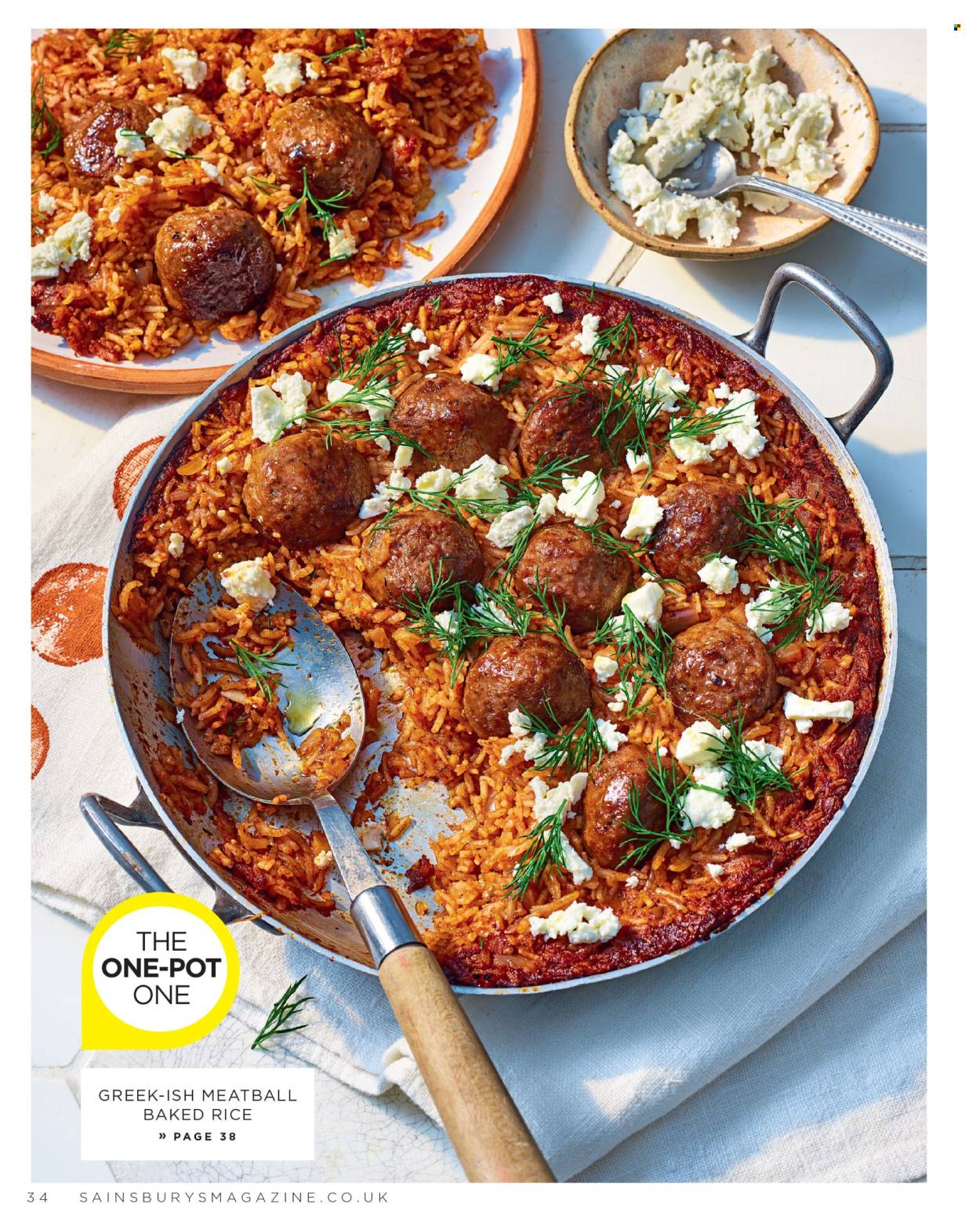 Sainsbury's offer. Page 34