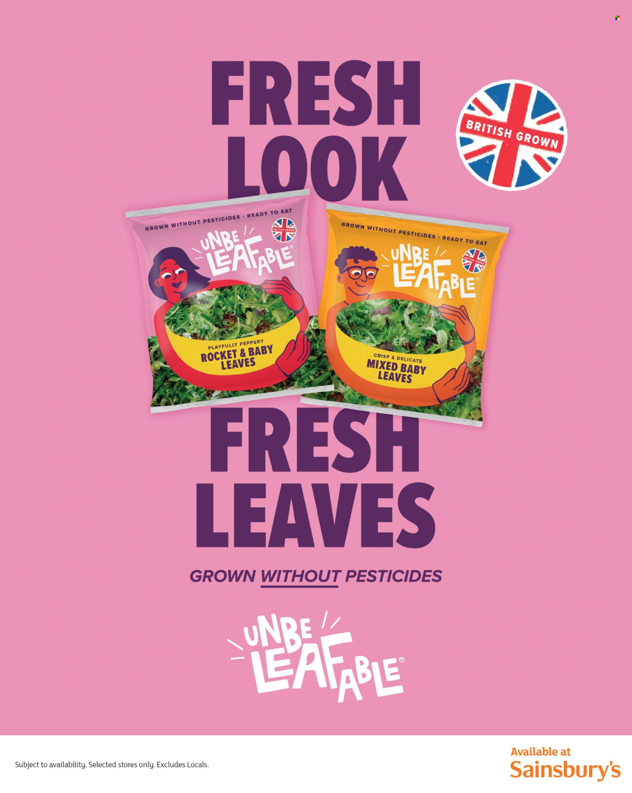 Sainsbury's offer. Page 52