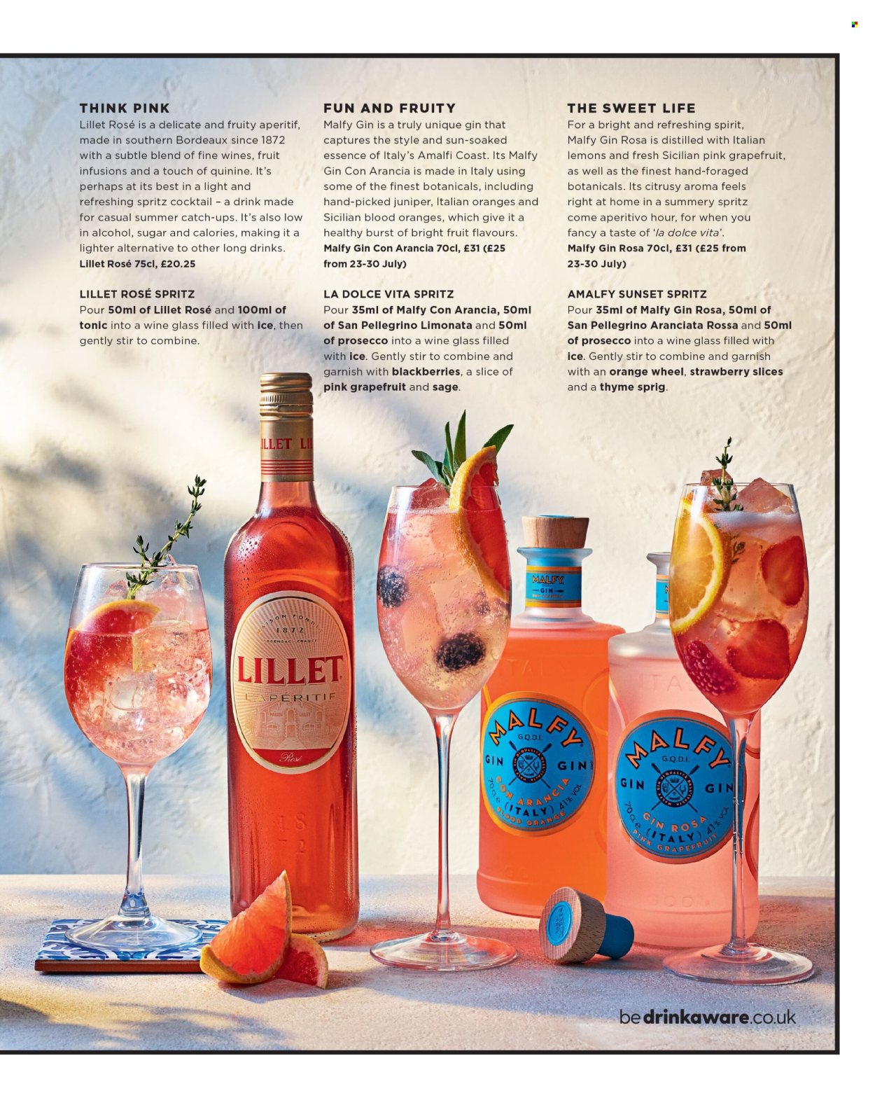Sainsbury's offer. Page 75