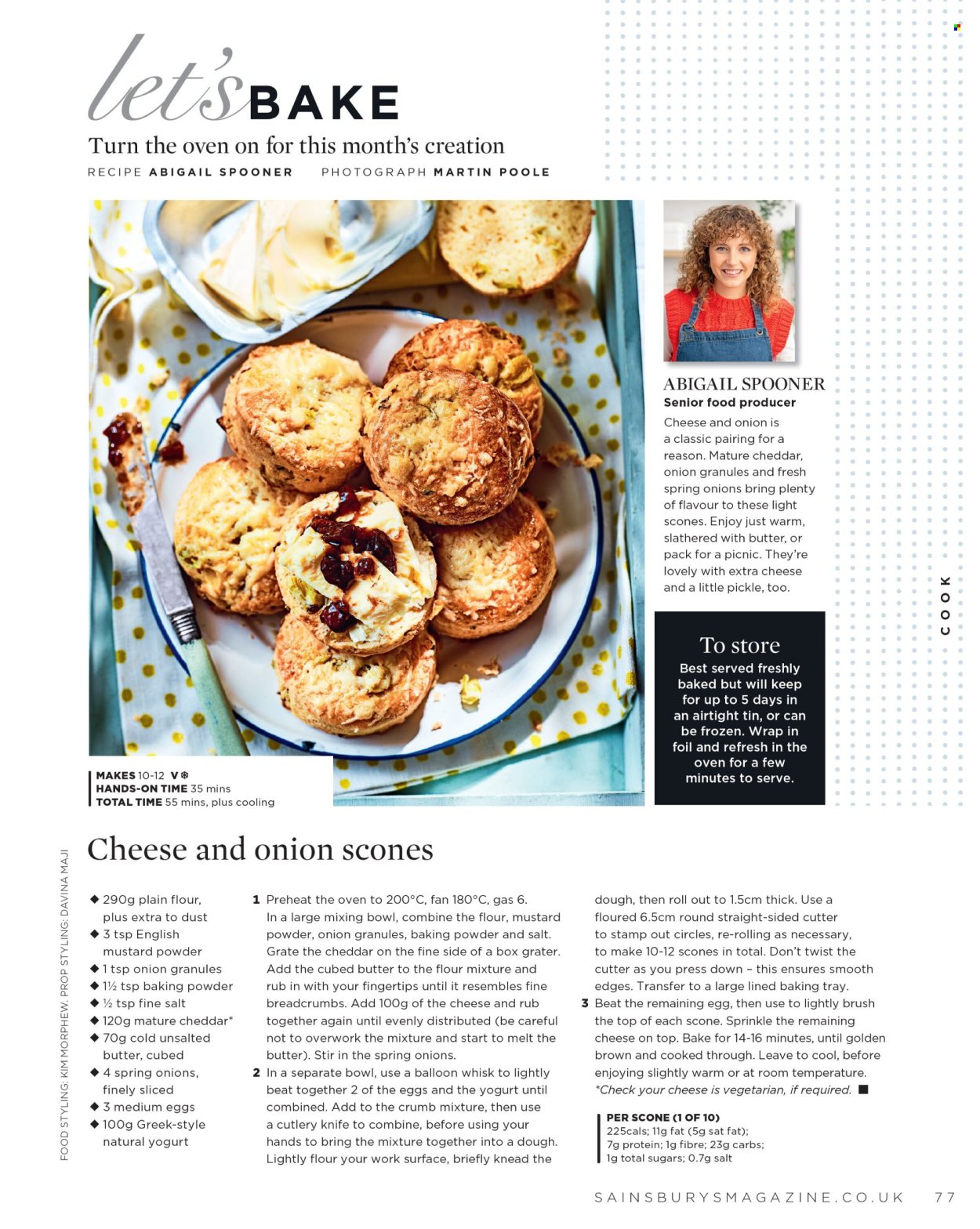 Sainsbury's offer. Page 77