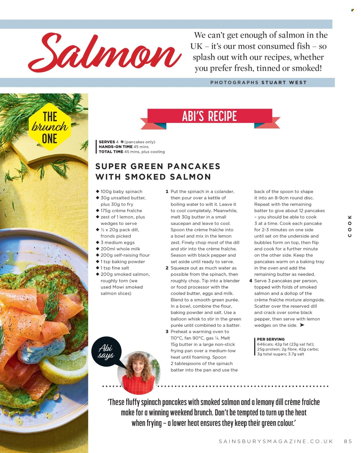 Sainsbury's offer. Page 85