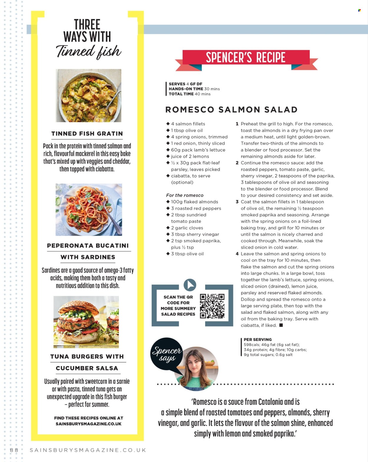 Sainsbury's offer. Page 88