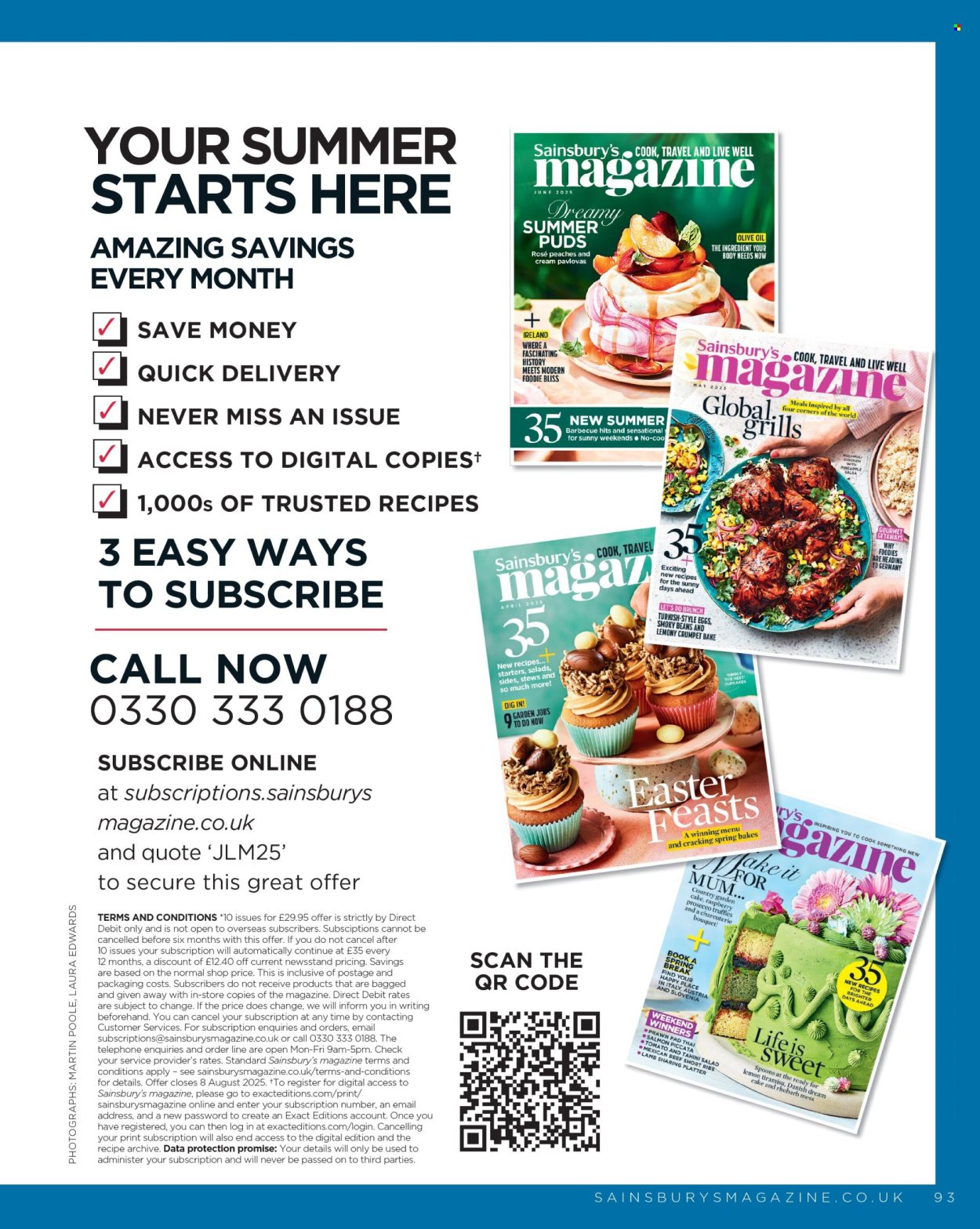 Sainsbury's offer. Page 93