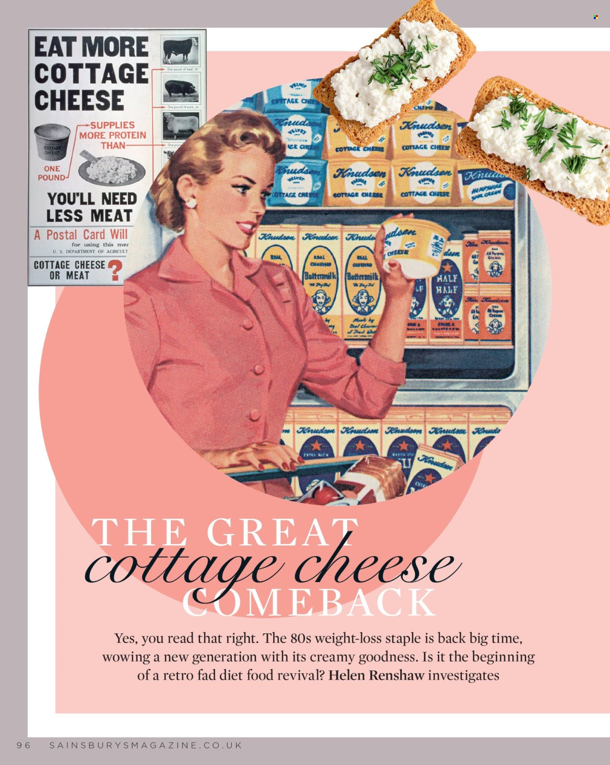 Sainsbury's offer. Page 96