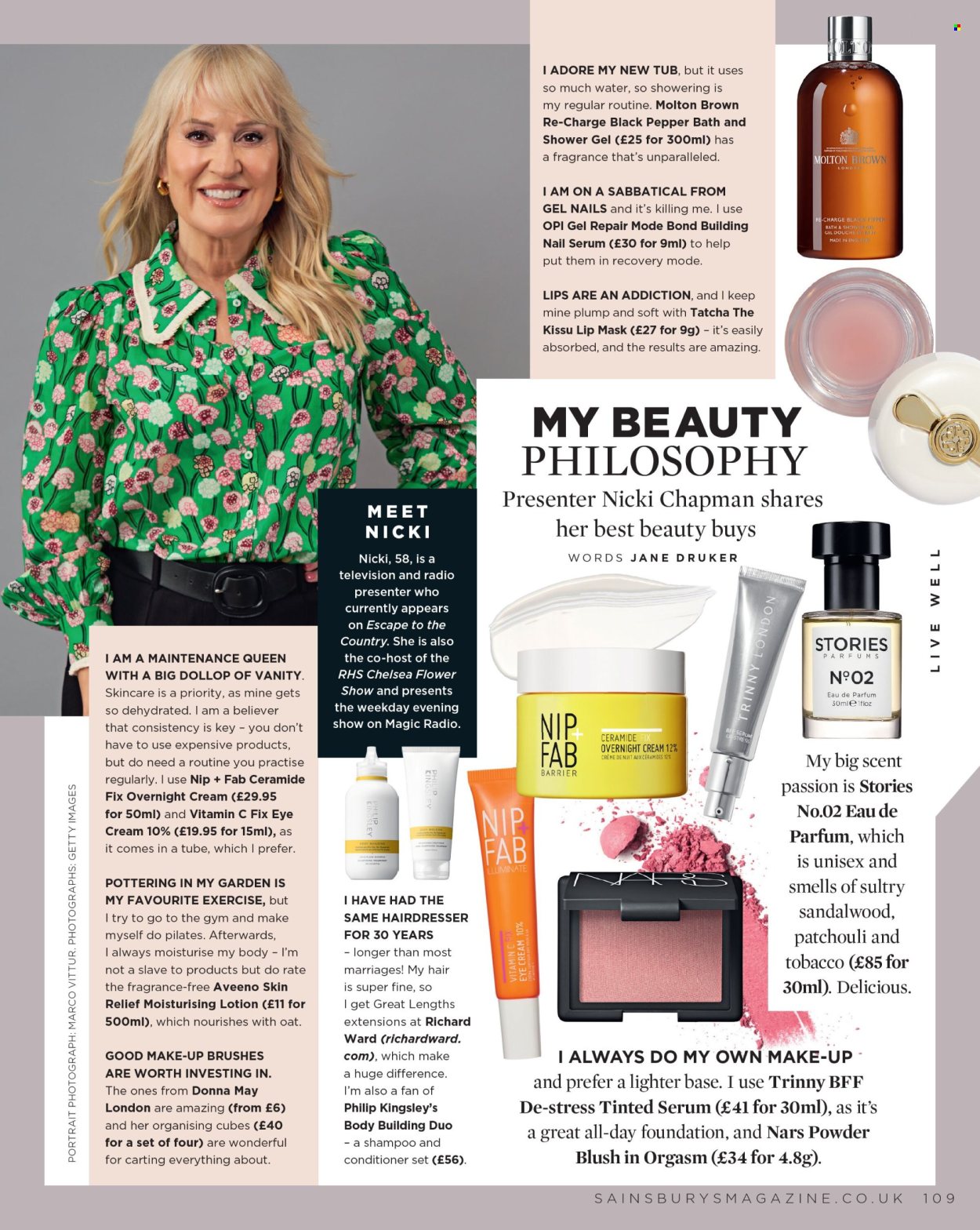 Sainsbury's offer. Page 109