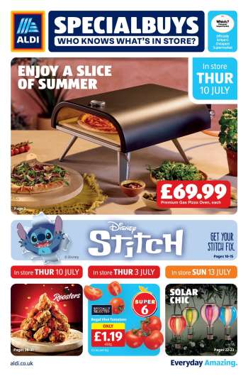 Aldi offer  - 10/07/2025 - 13/07/2025.