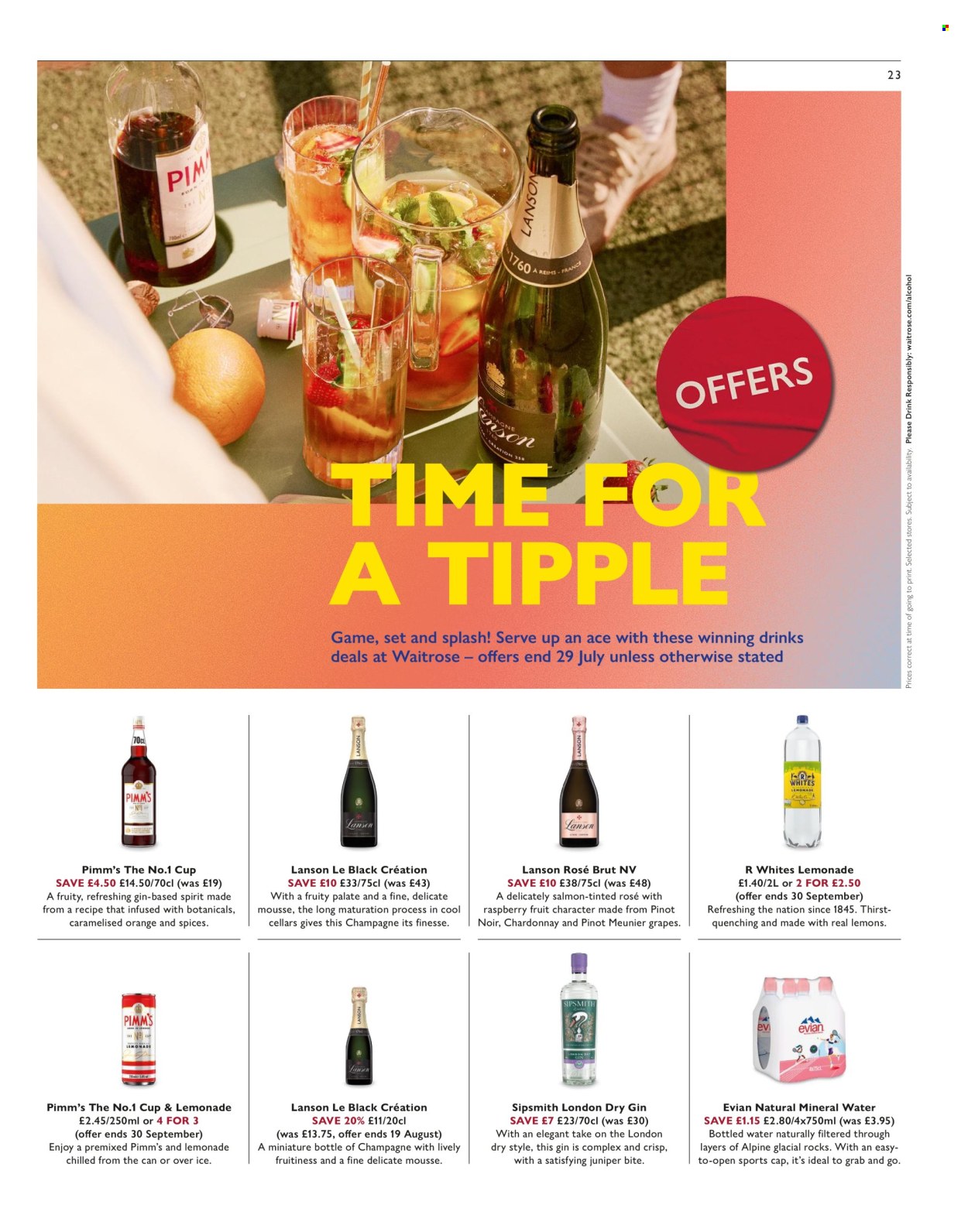 Waitrose offer - 01/07/2025 - 31/07/2025. Page 23