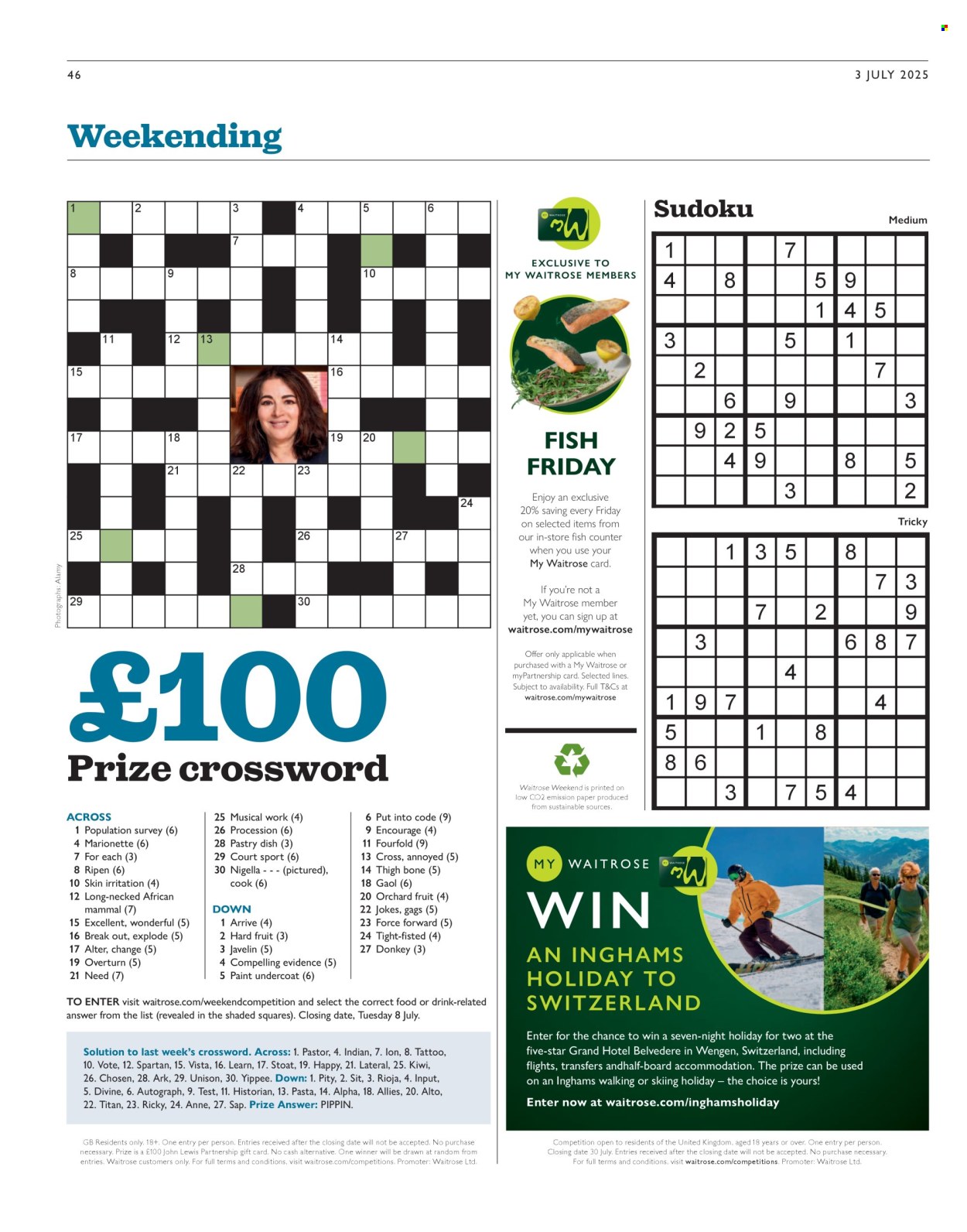 Waitrose offer - 01/07/2025 - 31/07/2025. Page 46