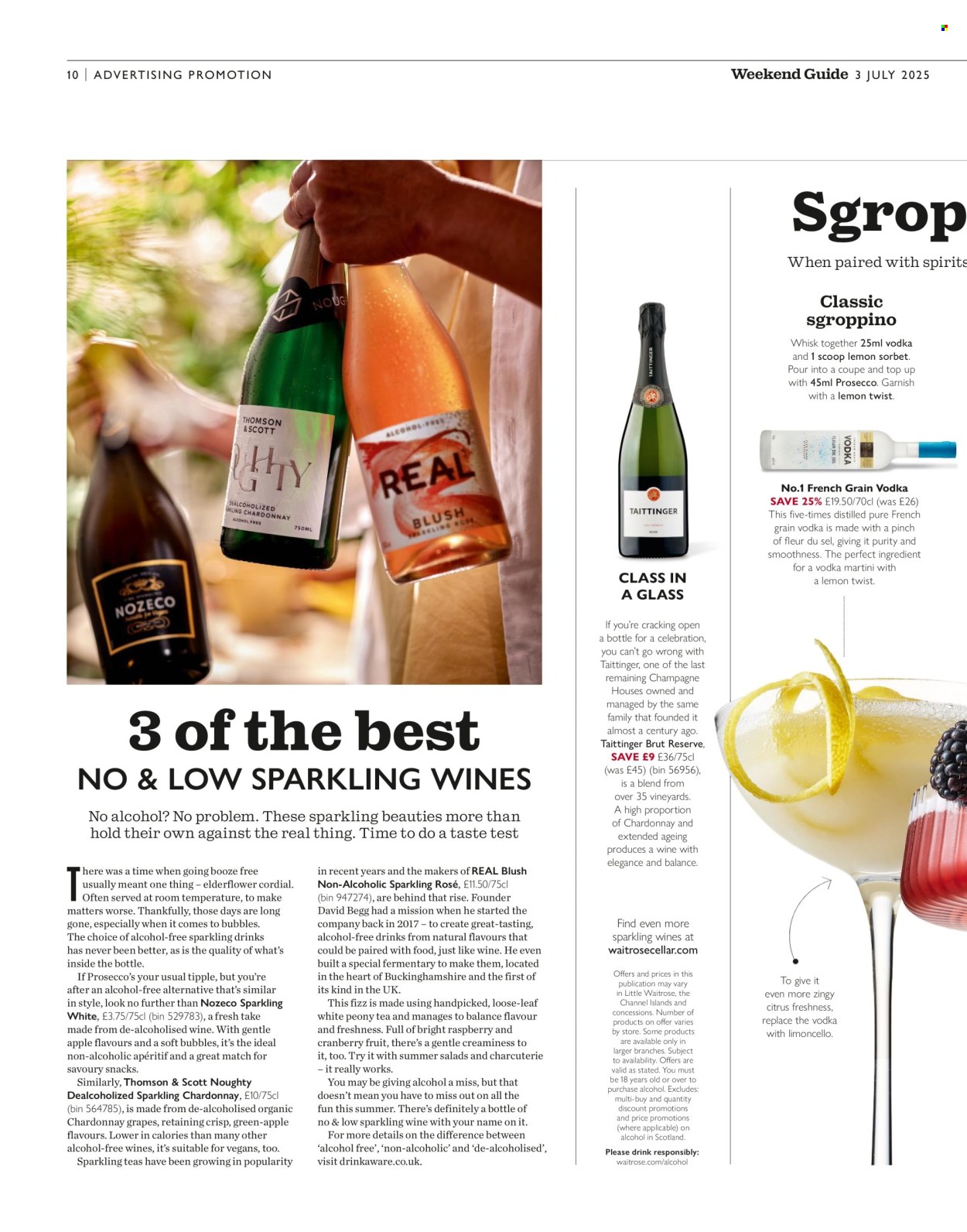 Waitrose offer - 01/07/2025 - 31/07/2025. Page 58