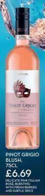 Pinot Grigio Blush, 75cl