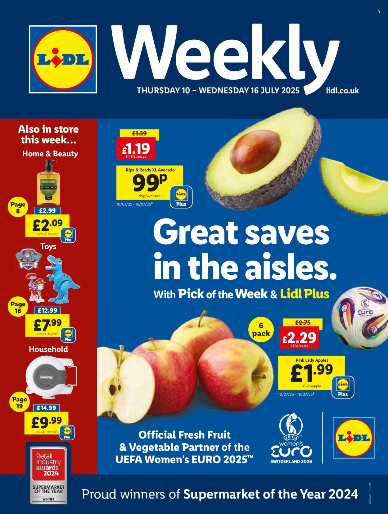 Lidl offer - 10/07/2025 - 16/07/2025. Page 1