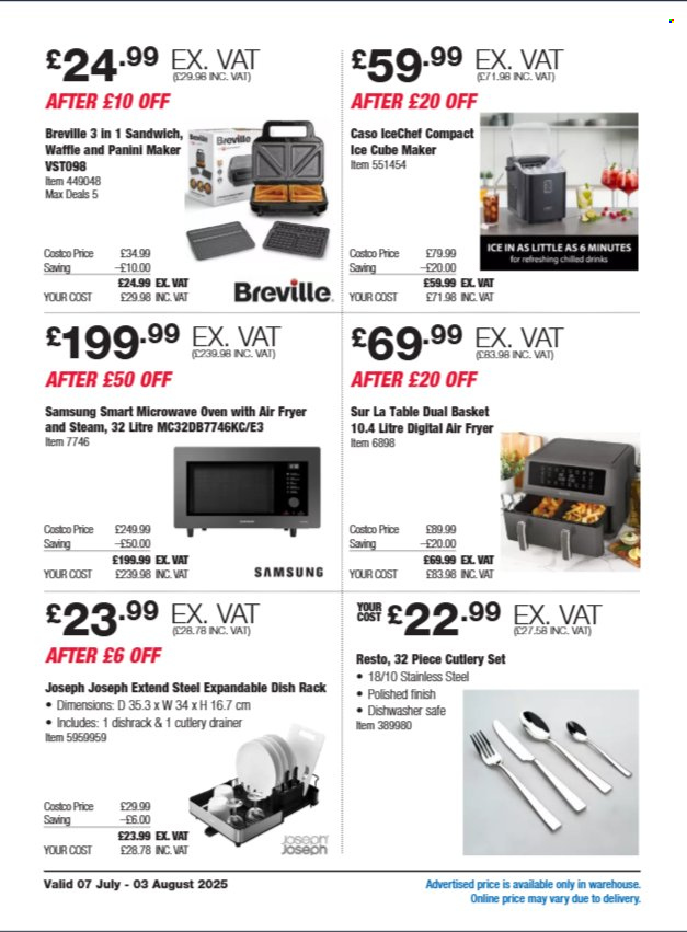 Costco offer - 07/07/2025 - 03/08/2025. Page 6