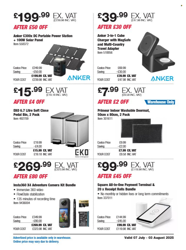 Costco offer - 07/07/2025 - 03/08/2025. Page 7