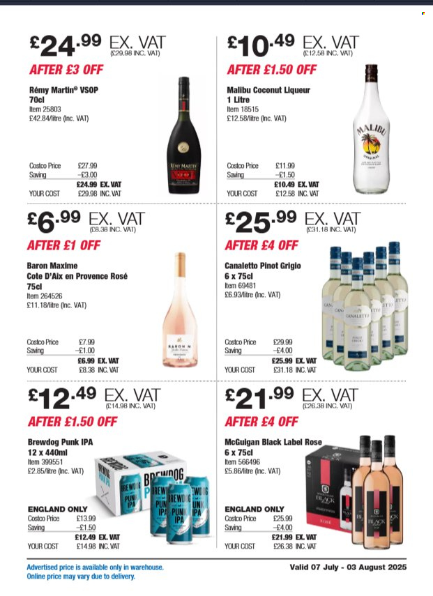 Costco offer - 07/07/2025 - 03/08/2025. Page 13