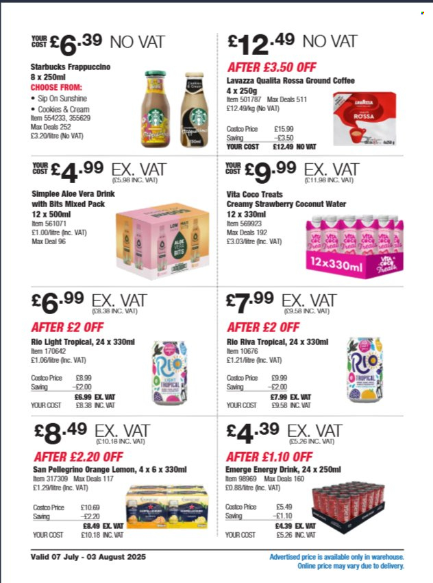 Costco offer - 07/07/2025 - 03/08/2025. Page 14