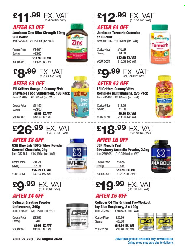 Costco offer - 07/07/2025 - 03/08/2025. Page 18