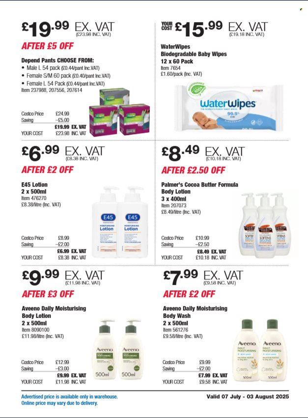 Costco offer - 07/07/2025 - 03/08/2025. Page 19
