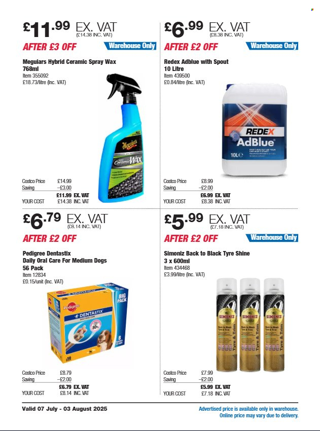 Costco offer - 07/07/2025 - 03/08/2025. Page 21