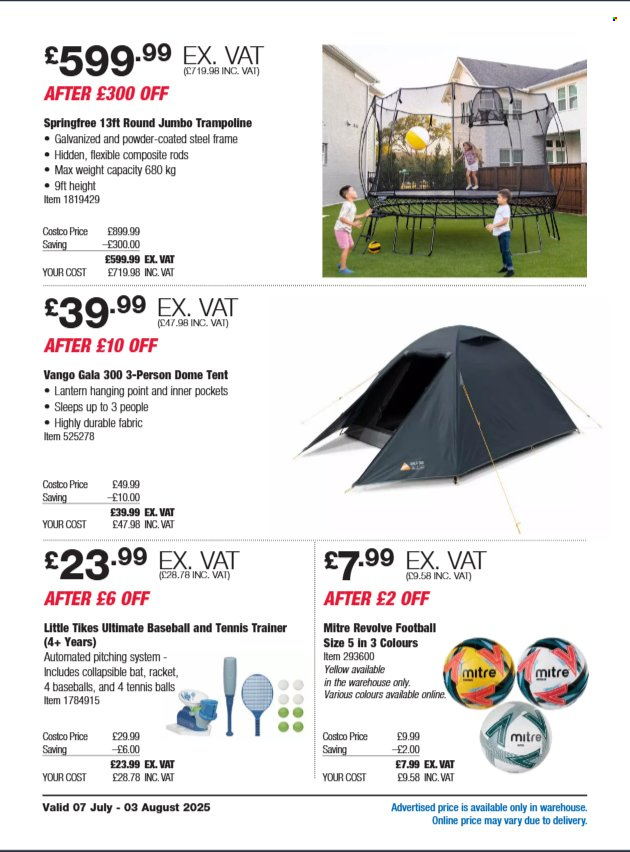 Costco offer - 07/07/2025 - 03/08/2025. Page 2