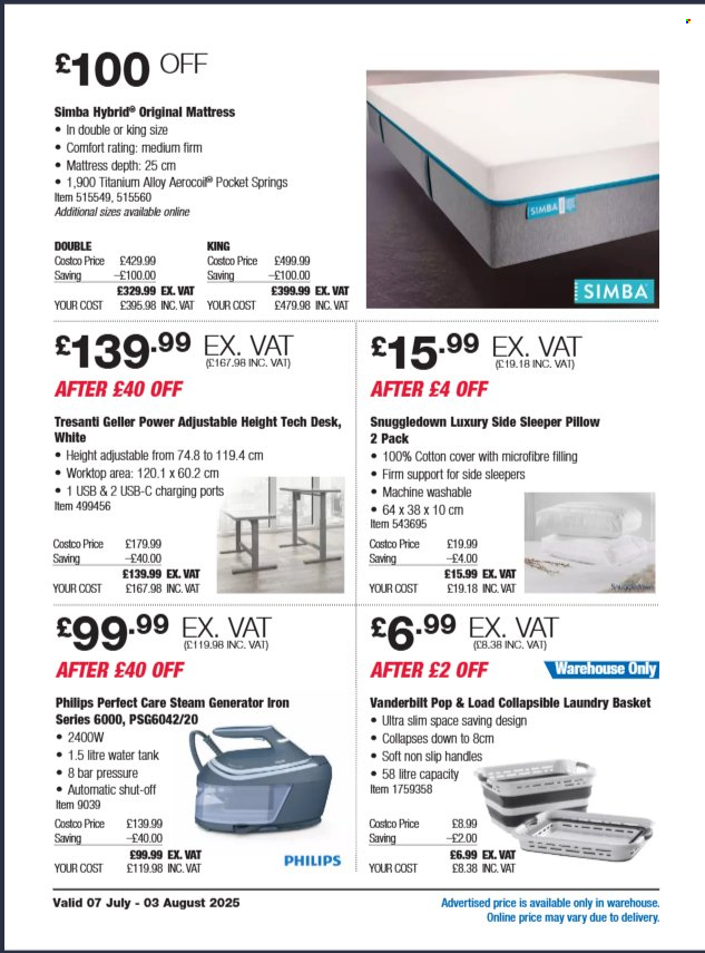 Costco offer - 07/07/2025 - 03/08/2025. Page 4