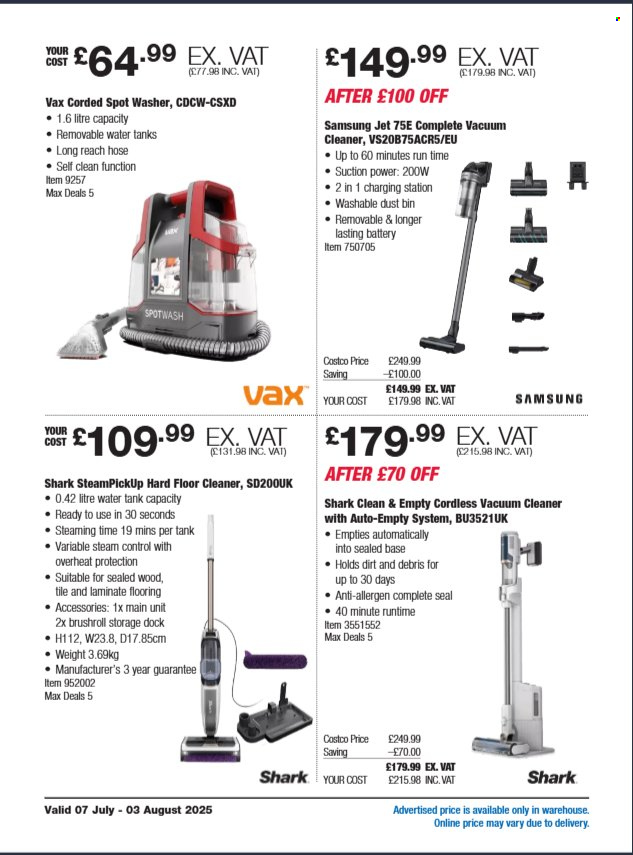 Costco offer - 07/07/2025 - 03/08/2025. Page 5