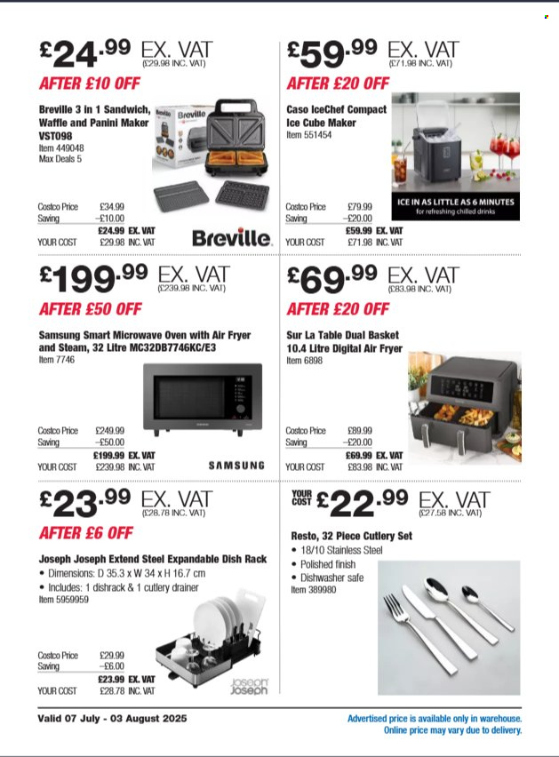Costco offer - 07/07/2025 - 03/08/2025. Page 6