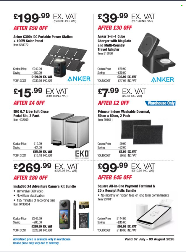 Costco offer - 07/07/2025 - 03/08/2025. Page 7
