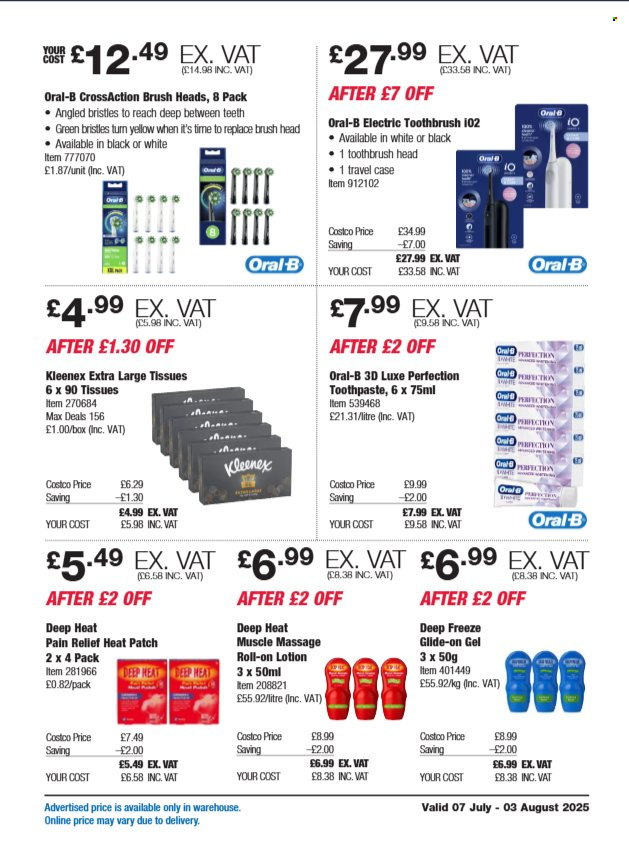 Costco offer - 07/07/2025 - 03/08/2025. Page 17