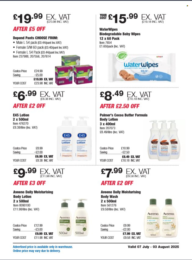 Costco offer - 07/07/2025 - 03/08/2025. Page 19