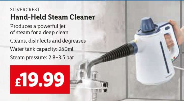 Silvercrest Hand-Held Steam Cleaner