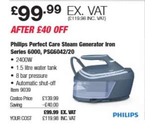 Philips Perfect Care Steam Generator Iron Series 6000 PSG6042/20
