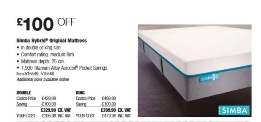 Simba Hybrid® Original Mattress
