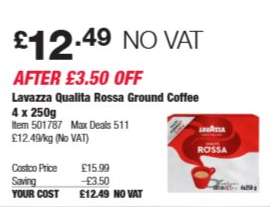 Lavazza Qualita Rossa Ground Coffee