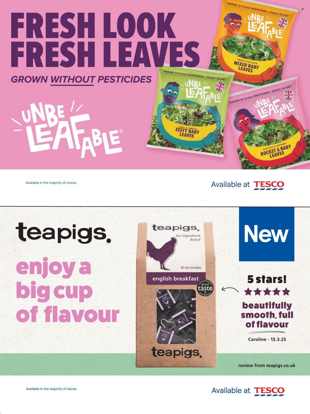 Tesco offer - 01/07/2025 - 31/08/2025. Page 15
